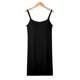 thumbnail image 4 of Camiseta interior con sujetador integrado y cuello redondo para mujer, tirantes finos ajustables, mezcla de algodón, tallas M-XXL, 4 of 5