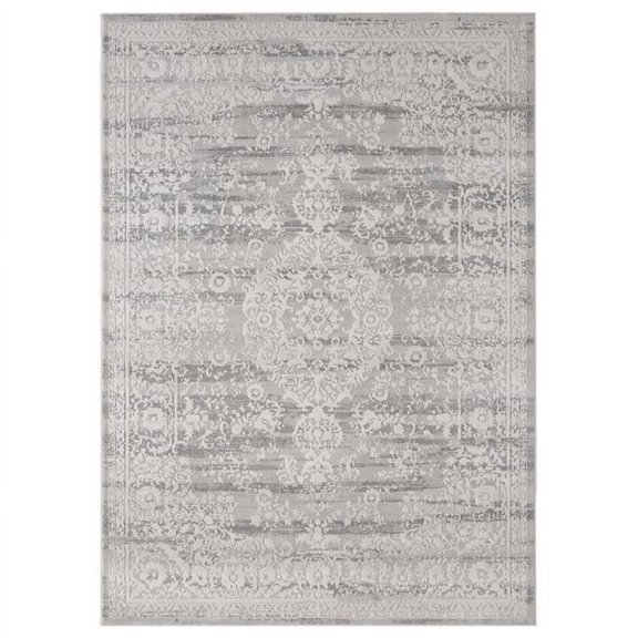 United Weavers of America 4520 12072 1215 Aspen Gondola Grey Oversize Area Rectangle Rug, 12 ft. 6 in. x 15 ft.