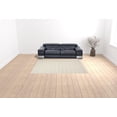 thumbnail image 2 of HomeRoots 505676 7 x 10 ft. Floral Stain Resistant Non Skid Rectangle Area Rug, Ivory & Grey, 2 of 5