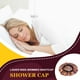 thumbnail image 2 of Capó de pelo de ancho de ala de bronceado cabeza de baño bufanda tapa de dormir de moda softness sombrero turbans cabeza cubierta de pelo envolturas para las mujeres de la hoja de dormir sidaley AP008211-09, 2 of 6