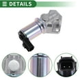 thumbnail image 4 of Válvula de control de aire de ralentí para automóvil Unique Bargains para Ford Escape V6 3.0L 2003-2004 Reemplazo No.1L8Z9F715AA IACV Motor de ralentí, 4 of 7
