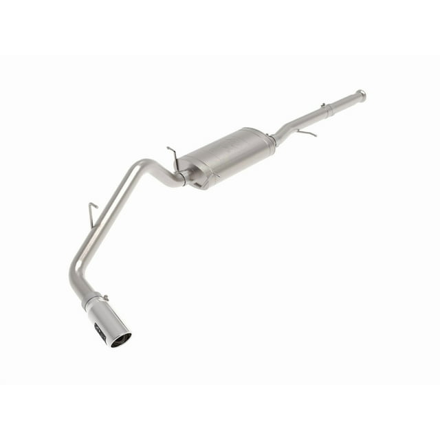 Advanced FLOW Engineering Exhaust System Kit 49-44136-P Apollo GT Cat-Back System; Stainless Steel; With Muffler; 3 Inch Pipe Diameter; Single Exhaust With Single Exit; Side Exit