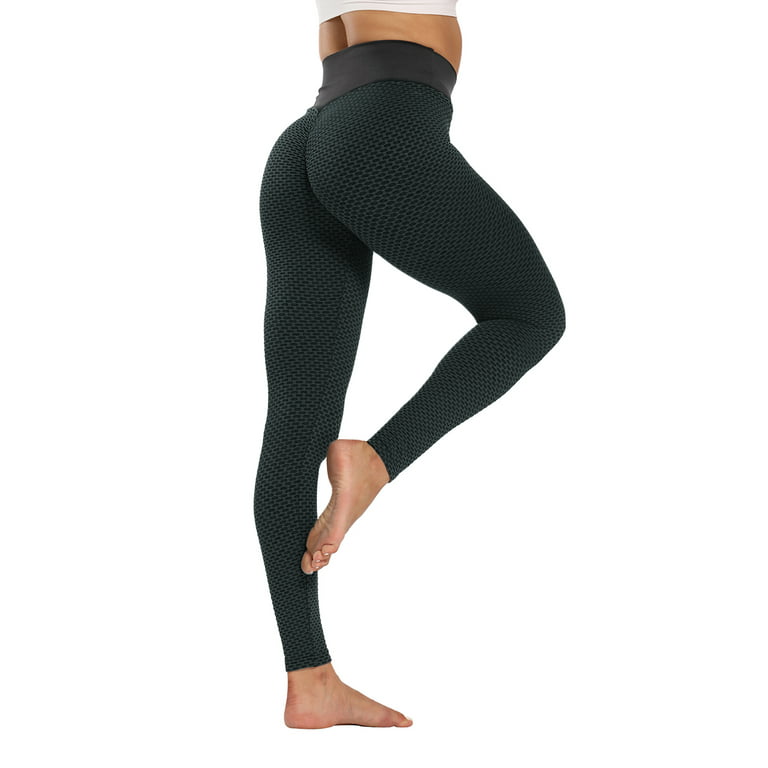 Women Soft Stretch Cotton High Waisted Leggings Long Workout Yoga Pant  Fitness For Running Swimming Aerobics Fitness Pilates