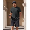 thumbnail image 3 of COOFANDY Men T Shirts Short Sleeve Muscle Workout T Shirt Summer Cotton Classics Undershirts, 3 of 6