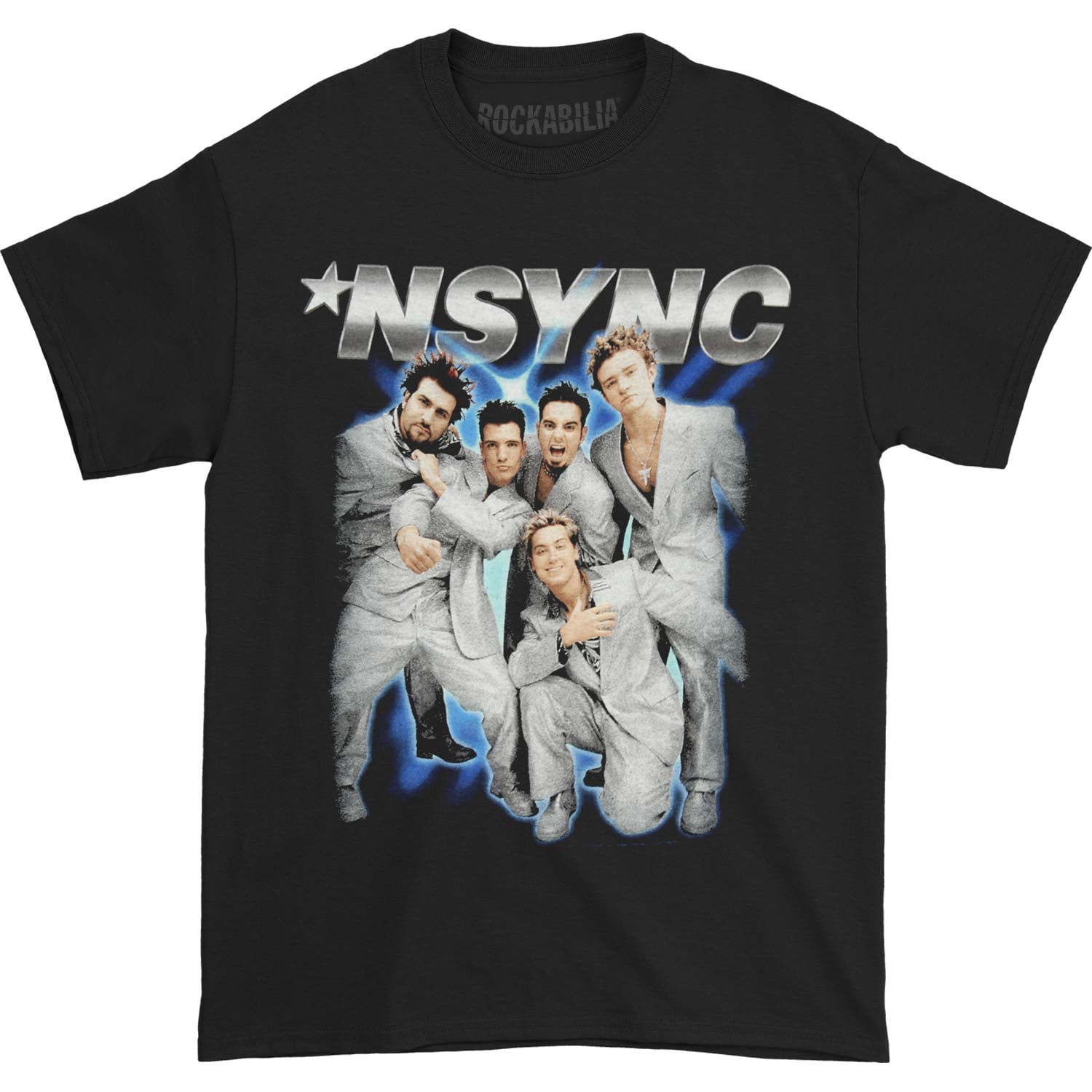 NSYNC Nsync Men's Tearin Up My Heart Tshirt Black