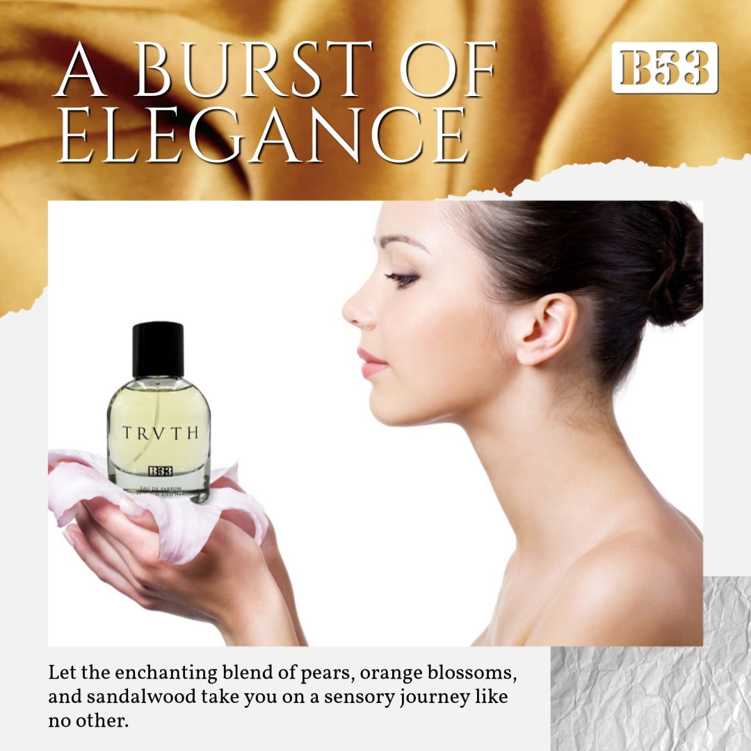 B53 TRVTH Eau De Parfum - Unisex Perfume Spray - Fragrances for Men and Women - 1.7 fl. oz.