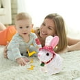 thumbnail image 3 of Realistic Bunny Toy for Kids | Bunby Interactive Jumping Rabbit | Twitching Shaking Ears | Responds to Voice | Soft Synthetic Fur | No Mess Low Maintenance | 1 Piece | Battery Powered, 3 of 5