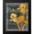 thumbnail image 2 of Studio W 15x18 Black Modern Framed Museum Art Print Titled - Chalkboard Paris IV, 2 of 5