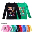 thumbnail image 2 of Camiseta de manga larga de la Patrulla Canina para niños, ropa de otoño, patrón canino de la Patrulla Canina, Top de cuello redondo de algodón 100%, regalo para niño y niña, 2 of 5