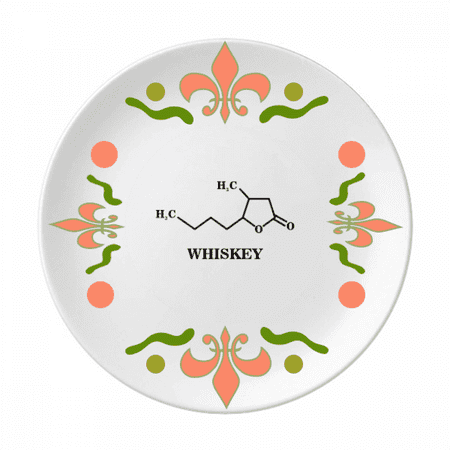 

Checal Structure Alcoholic Diet Water Flower Ceramics Plate Tableware Dinner Dish