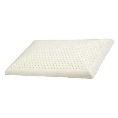 Slim Sleeper Natural Latex Foam Pillow, 2.25 inches, Thin Pillow for Back and Stomach (Best Type Of Pillow For Stomach And Side Sleepers)
