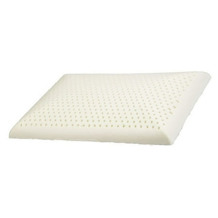 Slim Sleeper Natural Latex Foam Pillow, 2.25 inches, Thin Pillow for Back and Stomach (Best Shredded Latex Pillow)