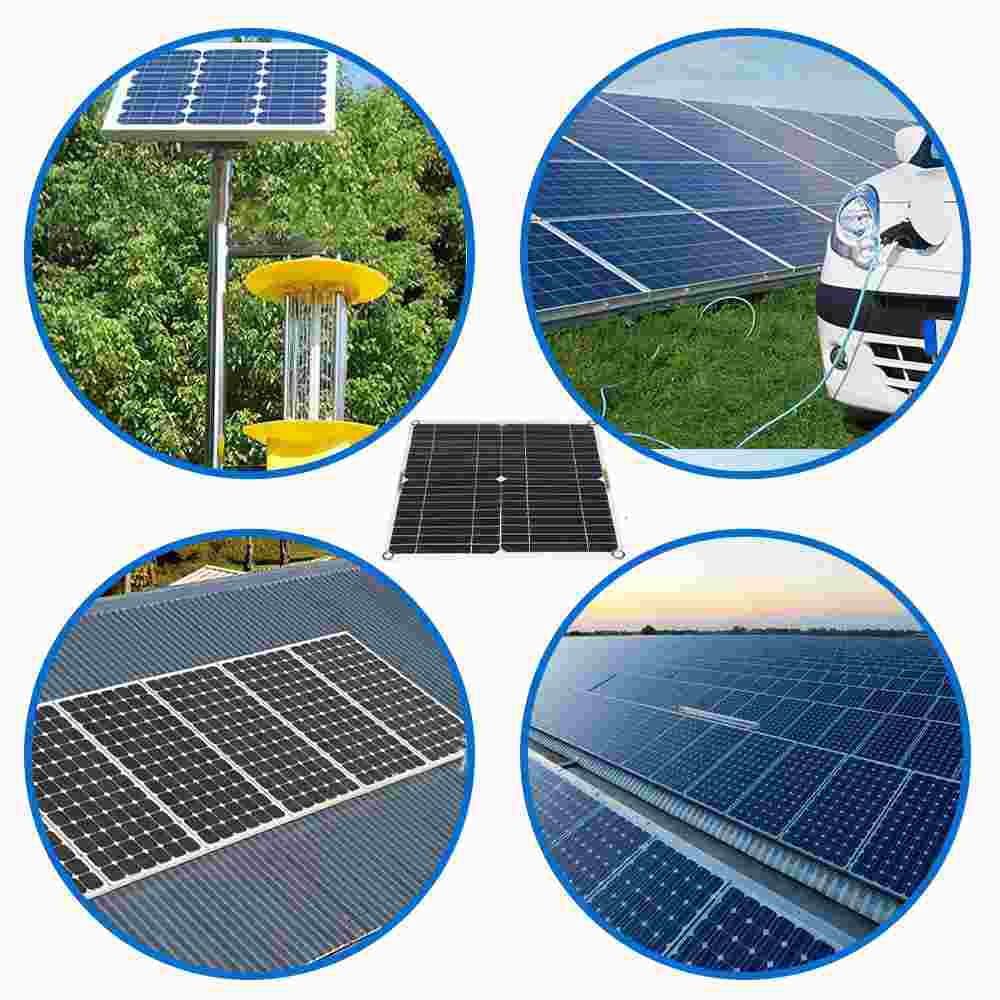 400W Controller Solar Panel Kit 5V 100A Portable Outdoor Home Battery Charger