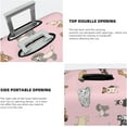thumbnail image 5 of Cute Dogs Animals Luggage Suitcase Covers Elastic Washable Cartoon Pets Luggage Protector Travel Suitcase Protective Cover For Kid And Adult, S (Fit 18-21 Inch Luggage), 5 of 6