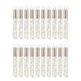 thumbnail image 1 of 20 piezas cepillos de champú para pestañas jinwen limpiador de cepillos de lavado Dorado, 1 of 8