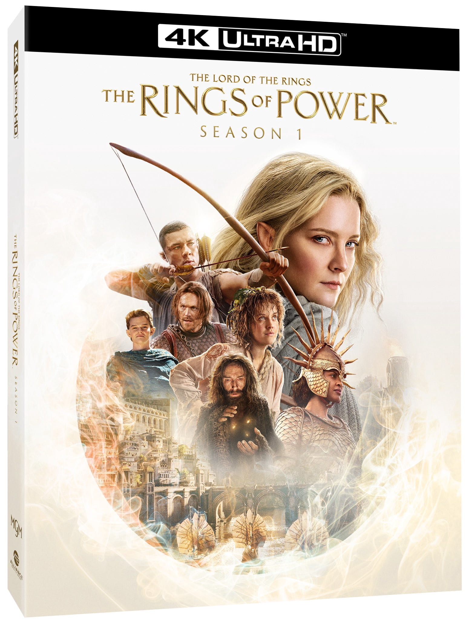 Lord of the Rings: Rings of Power: Season One (4K Ultra HD) Amazon/MGM Studios, Science Fiction & Fantasy