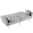 thumbnail image 3 of Velvet Upholstery, Solid Wood Frame - Durable and Stylish for Your Space, 3 of 5