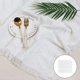 thumbnail image 2 of GOOHOCHY Mantel de boda delicado y grueso, protector de mesa para el hogar (blanco), 2 of 8