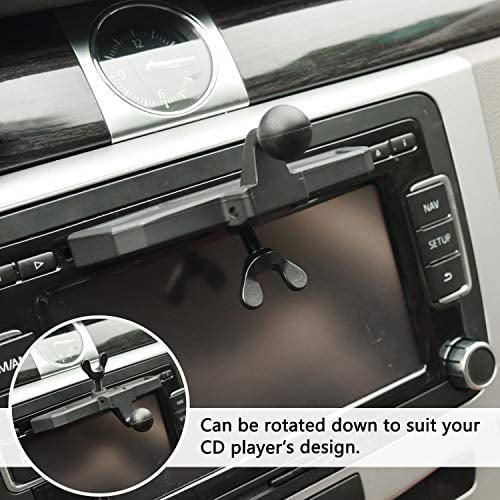 Sturdy CD Slot GPS Car Mount, Replacement Mounting Base Holder for 3.5-7 inch Nuvi Dezl Drivesmart DriveLuxe Navigator - Walmart.com