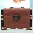 thumbnail image 2 of Miangastore 1Pc Creative Wooden Bank Vintage Style Money Saving Box Storage Holder, 2 of 8