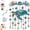 A1#021, variant on Ocean-Themed Crystal Wind Chime, Stained Acrylic Sea Turtle Whale Dolphin Hanging Suncatcher with Prism Drops, Coastal Beach Glow Animal House Outdoor Decor for Garden Yard Patio Porch Window A2