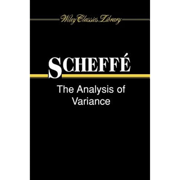 Pre-Owned The Analysis of Variance (Paperback) 0471345059 9780471345053