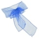 thumbnail image 4 of 10 piezas de faja de organza para silla de banquete, exquisitas fajas para silla para decoración de fiesta de boda, azul real, 4 of 10
