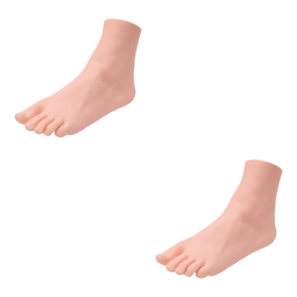 Jumpingount Soft Lifesize Female Mannequin Foot Shoes Manicure Display Props Movie Fake Type1 NO1