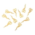 thumbnail image 1 of kusrkot 1/12 Maison de Poupée Accessoires Miniatures Ciseaux en Métal Doré Modèle Enfants Cadeau Adulte, 1 of 8