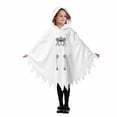 thumbnail image 3 of Girls Hooded Jumpsuits Long Sleeve Graphic Bluses Halloween Theme Dress Up Party Stylish Performance Tops for Girls, 3 of 8