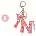 thumbnail image 5 of O style letter keychain cute initial letter keychain handle pendant, 5 of 5