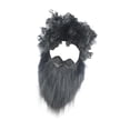 thumbnail image 1 of Conjunto de pelo y barba Fernando accesorios de disfraz de bigote para hombres barbas postizas negro, 1 of 8