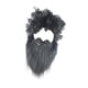 thumbnail image 1 of Conjunto de pelo y barba Fernando accesorios de disfraz de bigote para hombres barbas postizas negro, 1 of 8