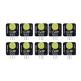 thumbnail image 1 of Lot de 10 modules LED 10 mm 3,3 V-5 V, ampoule décorative pour panneau lumineux, pour décoration intérieure, MRB050C, jaune, 1 of 4