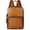 Brown, variant on Genuine Leather Backpack for Women Vintage Rucksacl Knapsack Purses Daypack Bag