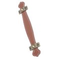 thumbnail image 4 of Zyyini Cuir Artificiel Meubles Poignée Tiroir Porte Tirer Valise Poignée, Poignée de Porte, Poignée de Valise, 4 of 8