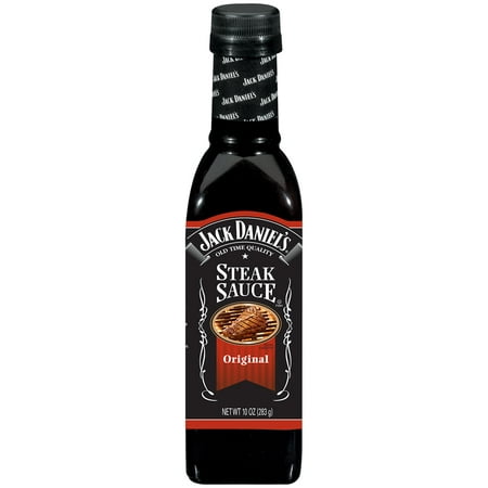 (2 Pack) Jack Daniel Original Steak Sauce, 10 oz (Best Steak To Use For Fajitas)