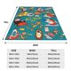 thumbnail image 3 of Manta de viaje de felpa suave de The Ren & Stimpy Show para dormitorio, sala de estar, sofá, oficina, regalo para todas las estaciones para mujeres, hombres, niñas y niños., 3 of 7