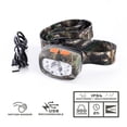 thumbnail image 4 of Mossy Oak Camo 300 Lumen Rechargeable Hunting Headlamp, Motion Sensor, UV Blood Tracker, 4 of 8