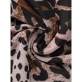 thumbnail image 5 of INSPIRE CHIC Women's Mesh Maternity Dress Tank Floral Bodycon Ruched Split Sleeveless 2026 Summer Midi Pregnancy Dresses XL Leopard, 5 of 6