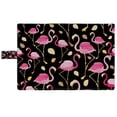 thumbnail image 3 of PKQWTM pink flamingos black Book Cover Book Protector Book Sleeve Book Pouch Book Bag 6x9 inch, 3 of 4