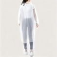 thumbnail image 4 of Hvyesh Disposable Rain Suit, Full Body Poncho with Hood and Rain Pants, 4 of 5