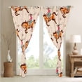 thumbnail image 3 of Western Cowgirl Curtains,West Cowboy Horse Curtains 30%-50% Blackout Bedroom Decor,Rustic Country Curtains Pink Texas Star Print Window Curtains 2 Panels 38"Wx45"L, 3 of 6