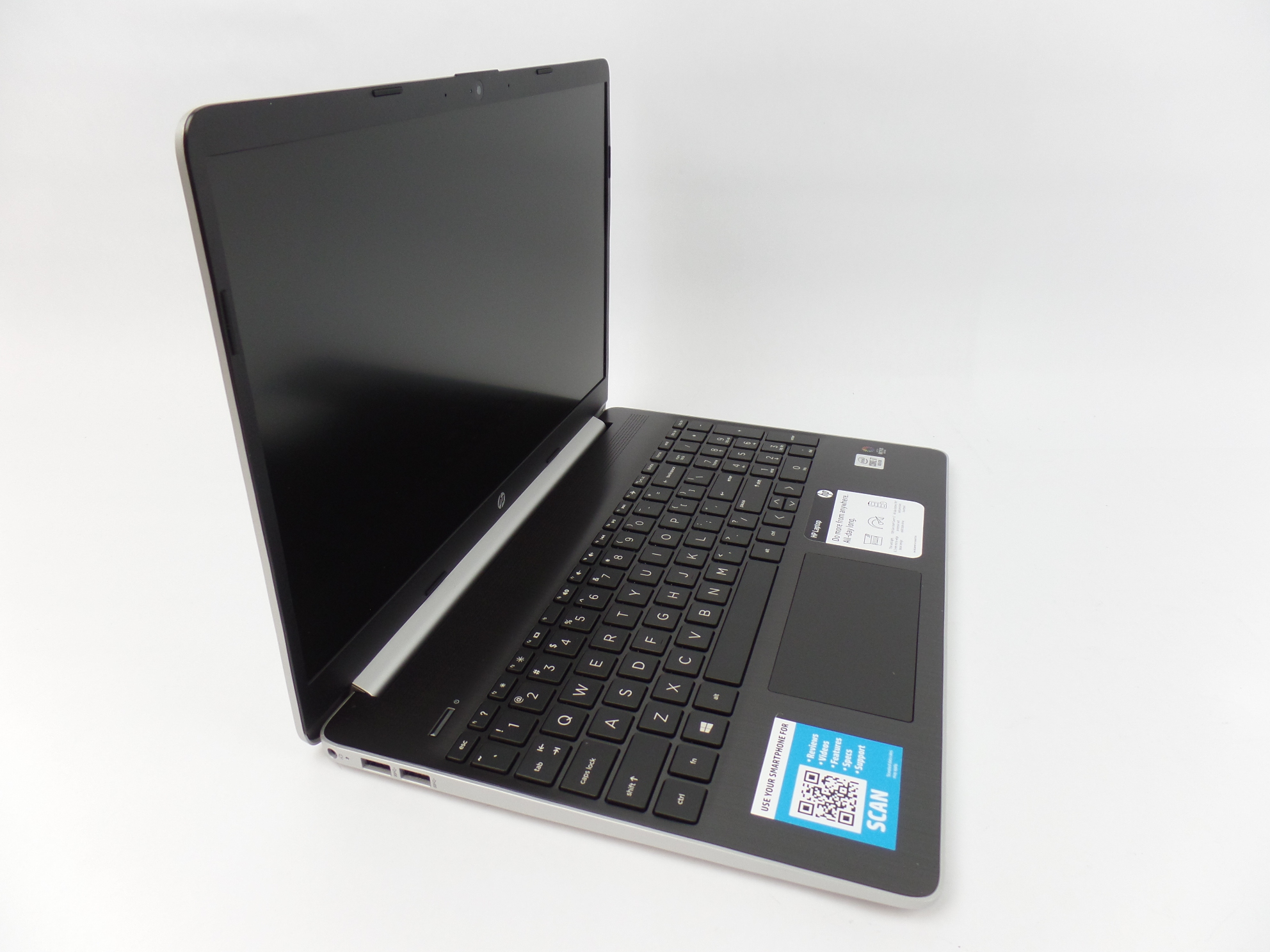 Used (good working condition) HP 15-dy1078nr 15.6" HD i7-1065G7 1.3GHz 8GB 256GB SSD Iris Plus W10H Laptop SD - image 4 of 6