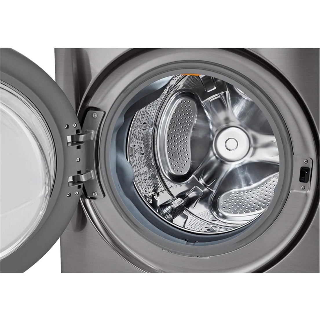 LG WKE100HVA 4.5/7.4 Cu. Ft. Smart Front Load WashTower - Graphite Steel