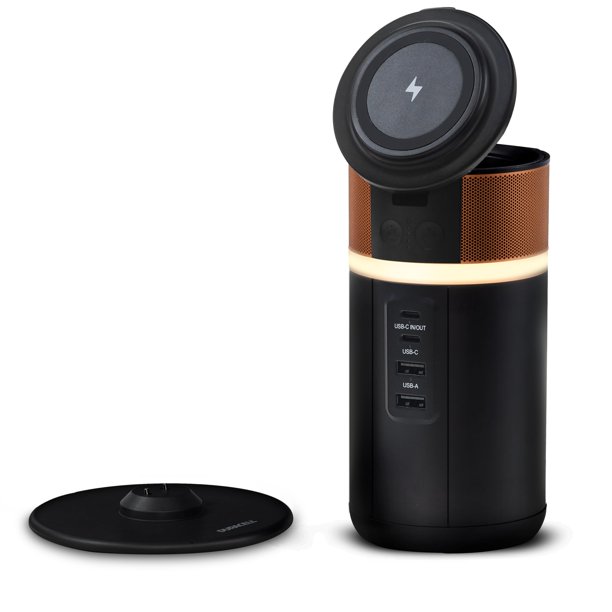 Central eléctrica DURACELL M150 ligera de 150 W con carga inalámbrica