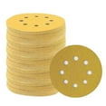 thumbnail image 4 of 20 Pack 5 Inch 8-Hole 125Mm Sanding Discs Sanding Polishing Sandpaper For Polishing Random Orbital Sander 120Grit Smile Home, 4 of 5