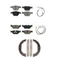 thumbnail image 1 of SIM Front Rear Semi-Metallic Disc Brake Pads and Wear Sensors Kit (5Pc) for Car BMW X1 KSW-100234, 1 of 11