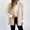 002 Beige, variant on Women's Sleeveless Sweater Vest Cardigan Casual V-Neck Pearl Button Down Vest