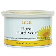 GiGi Floral Hard Wax. Botanical Stripless Wax, 14 oz #0888